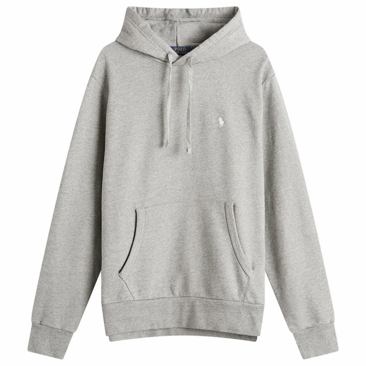 Photo: Polo Ralph Lauren Men's Loopback Hoodie in Dark Vintage Heather