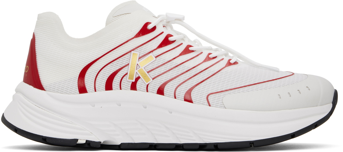 Two-tone Fabric And Synthetic Leather Kenzo X-trainer