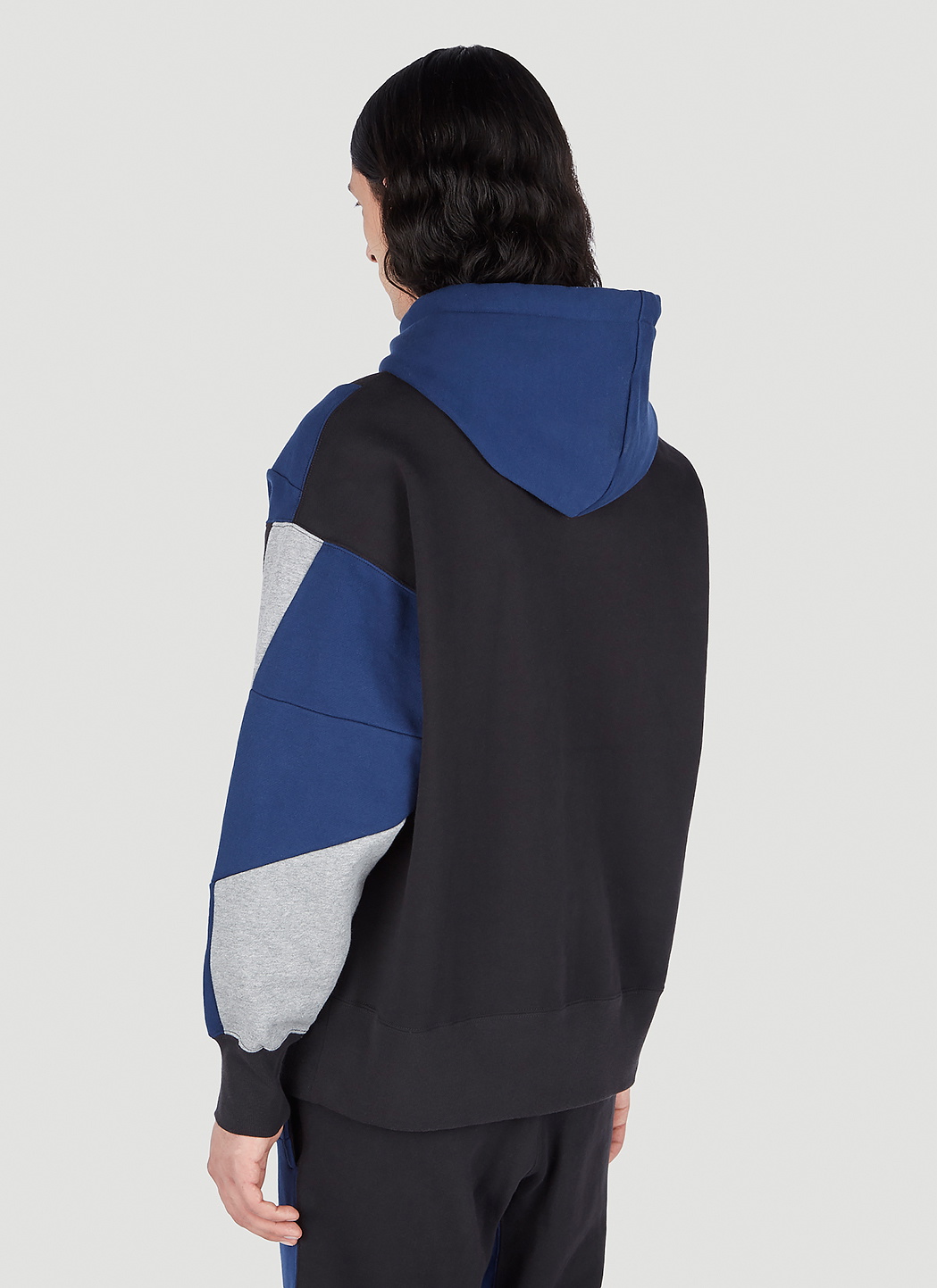 Champion x Anrealage Contrast Panel Hooded Sweatshirt