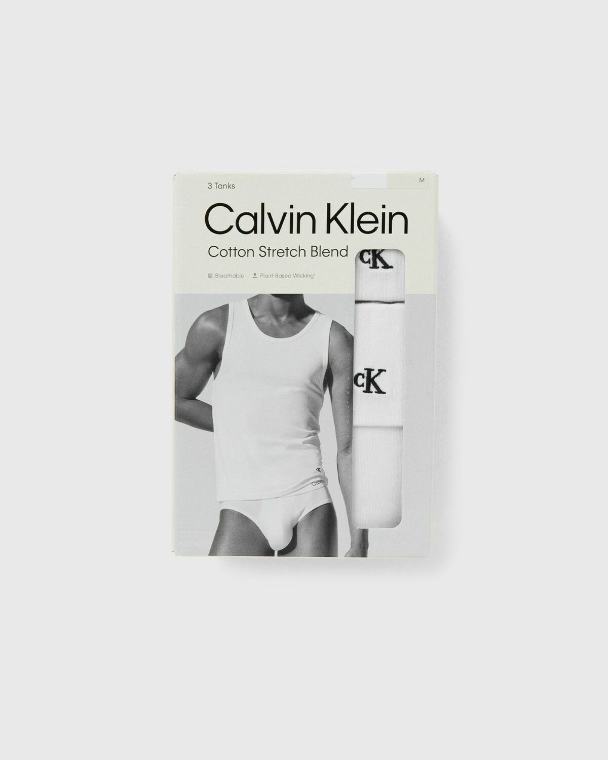 Calvin Klein Underwear TANK TOP COTTON MIC STR 3-PACK White Men