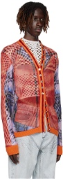 Y/Project Orange Jean Paul Gaultier Edition Cardigan
