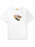DIME - Decker Logo-Print Cotton-Jersey T-Shirt - White