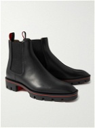 Christian Louboutin - Alpinosol Leather Chelsea Boots - Black