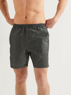 True Tribe - Neat Steve Mid-Length Printed ECONYL Jacquard Swim Shorts - Brown