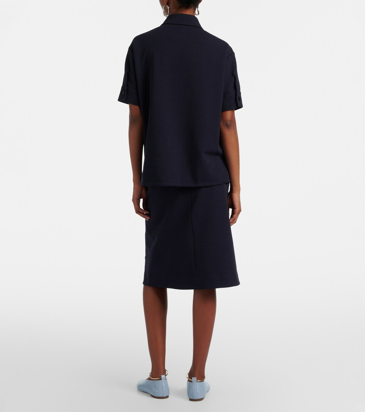 Jil Sander Paneled pencil skirt