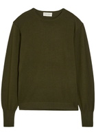 Officine Générale Nina Merino Wool Jumper Olive