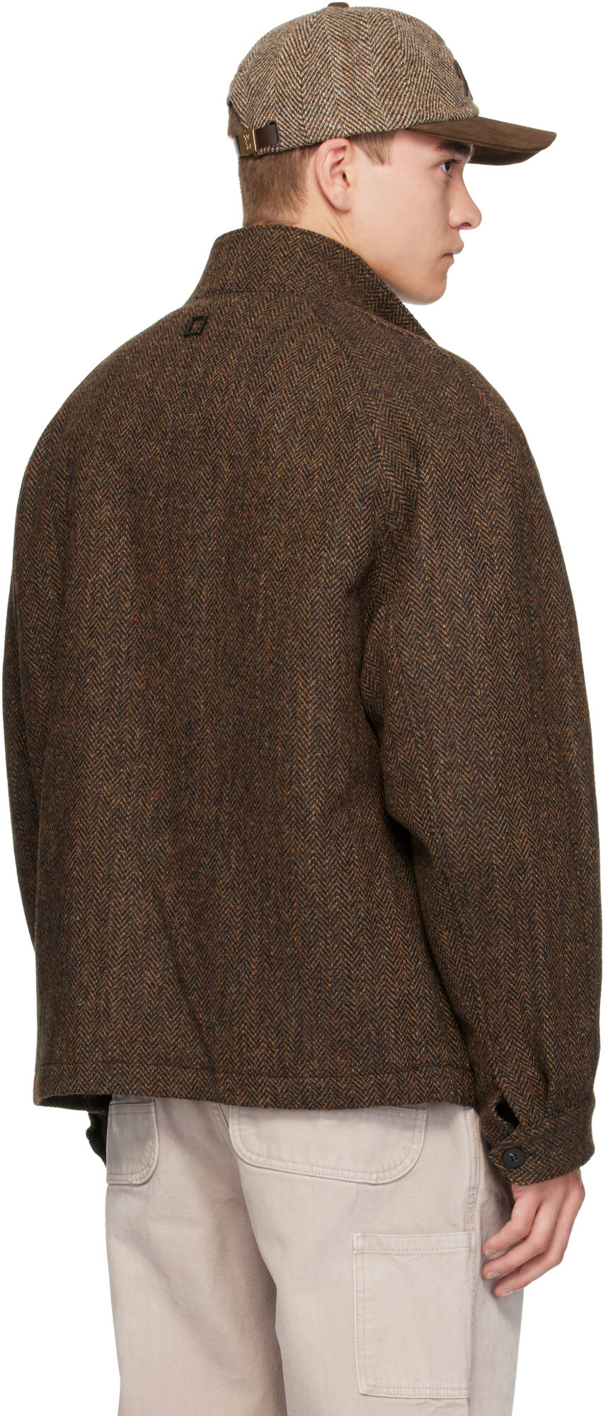 WOOYOUNGMI Brown Wool Jacket