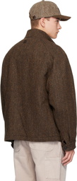 WOOYOUNGMI Brown Wool Jacket