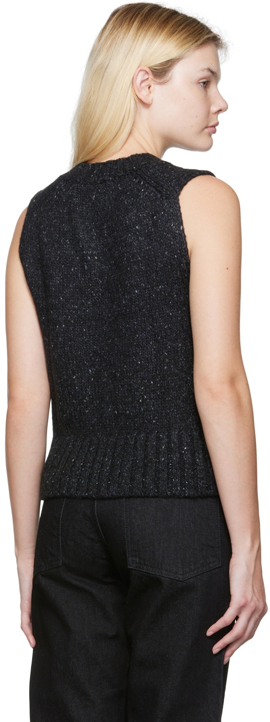 Nothing Written Black Tommy Bread Vest