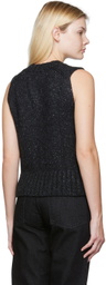 Nothing Written Black Tommy Bread Vest