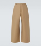 Acne Studios Cotton twill wide-leg pants