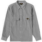 Stan Ray Men's CPO Overshirt in Battle Grey Cord