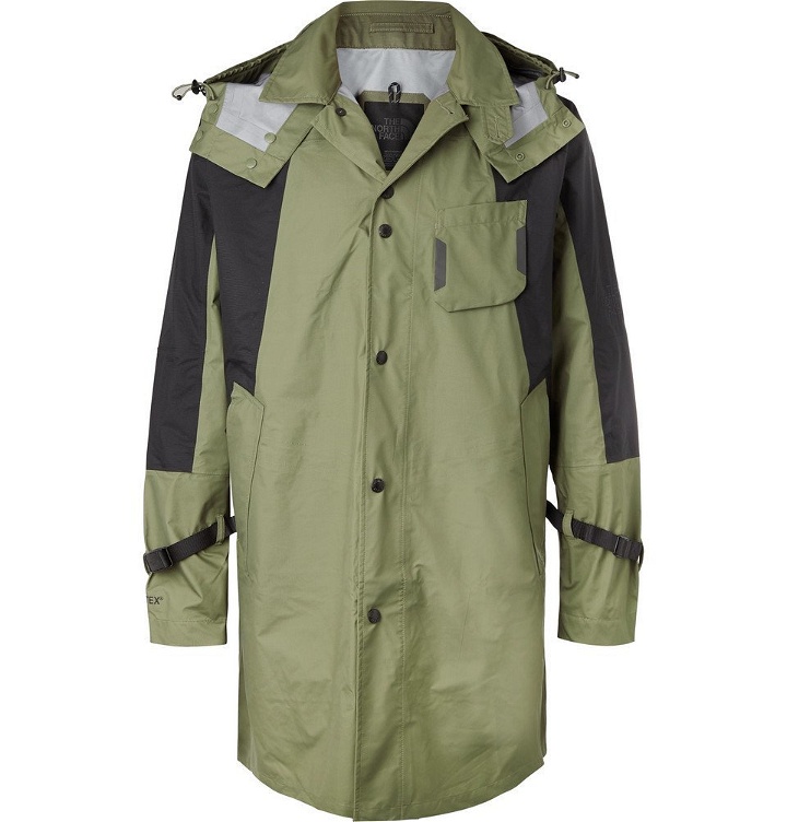 Photo: The North Face - Black Series KK Panelled Shell Hooded Jacket - Green