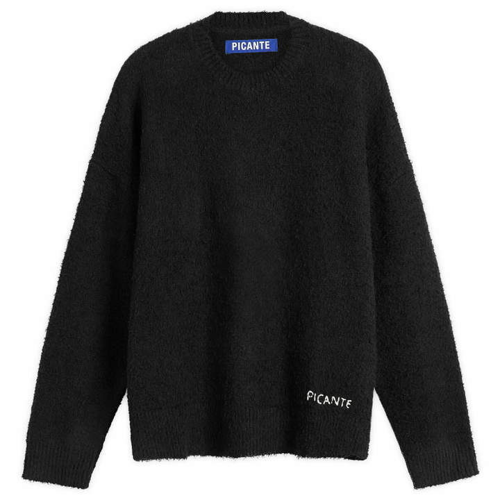 Photo: Picante Men's Shaggy Sweater in Black