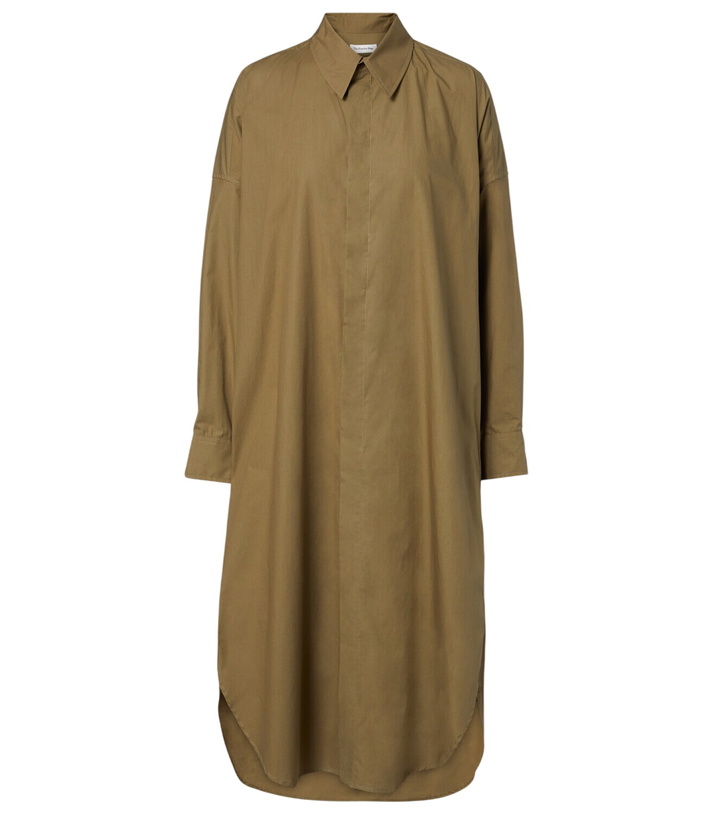 Photo: The Frankie Shop Bloom cotton poplin shirt dress