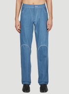 Mainline:RUS/Fr.CA/DE Contrast Piping Jeans