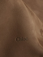 CHLOÉ Marcie Nubuck Leather Tote Bag
