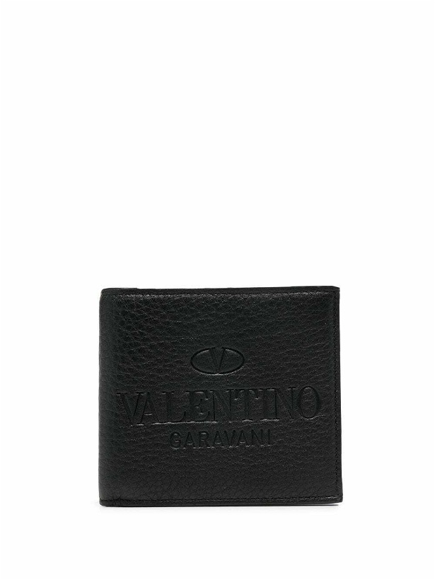 Photo: VALENTINO GARAVANI - Valentino Garavani Identity Leather Wallet