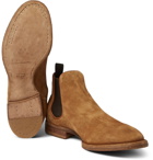 Officine Creative - Princeton Suede Chelsea Boots - Men - Dark brown