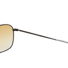 Monokel Dion Matt Sunglasses in Black/Yellow 