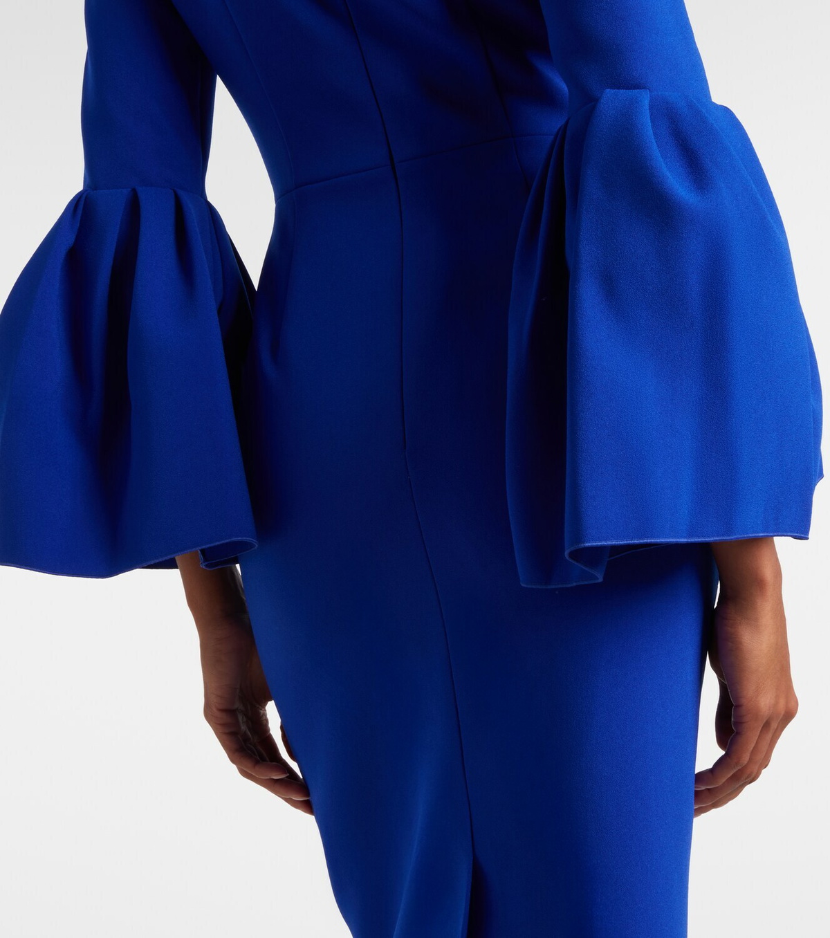 Roksanda Margot crêpe midi dress