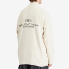 Balenciaga Men's Intertwined Sweater in Beige