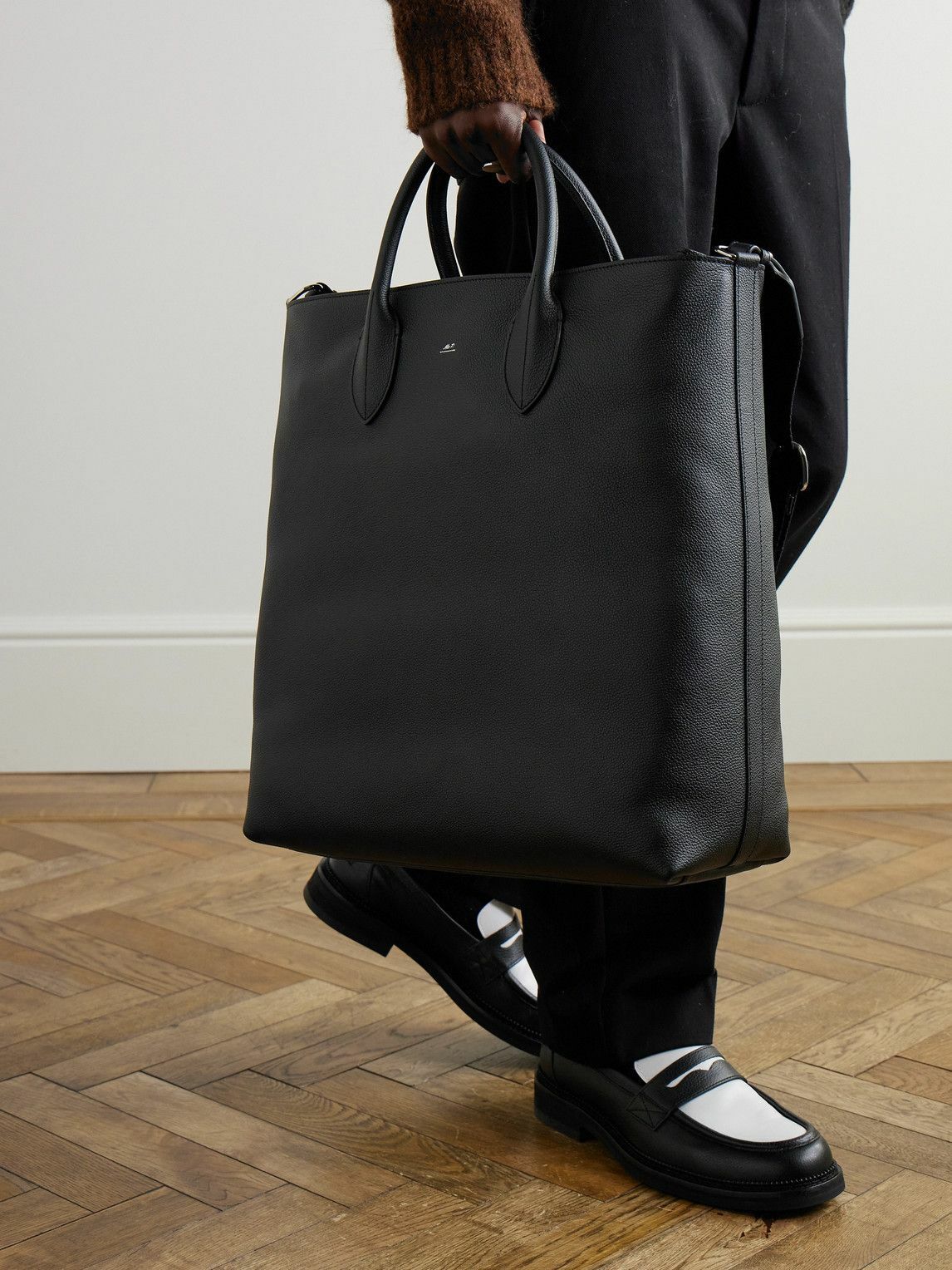 Mr P. - Full-Grain Leather Tote Bag