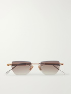 Sato - Terebellum II Titanium Square-Frame Sunglasses