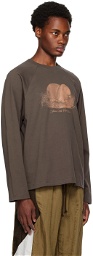 Kijun Gray Rabbit Long Sleeve T-Shirt