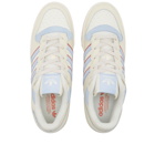 Adidas Men's Forum Low CL Sneakers in Cream White/Blue Dawn/Preloved Red