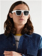 Clean Waves - Type 01 Tall D-Frame Recycled-Acetate Sunglasses
