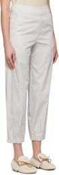 Max Mara Leisure Off-White Candela Trousers