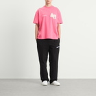 ANNIE HOOD Men's College T-Shirt in Pink/White