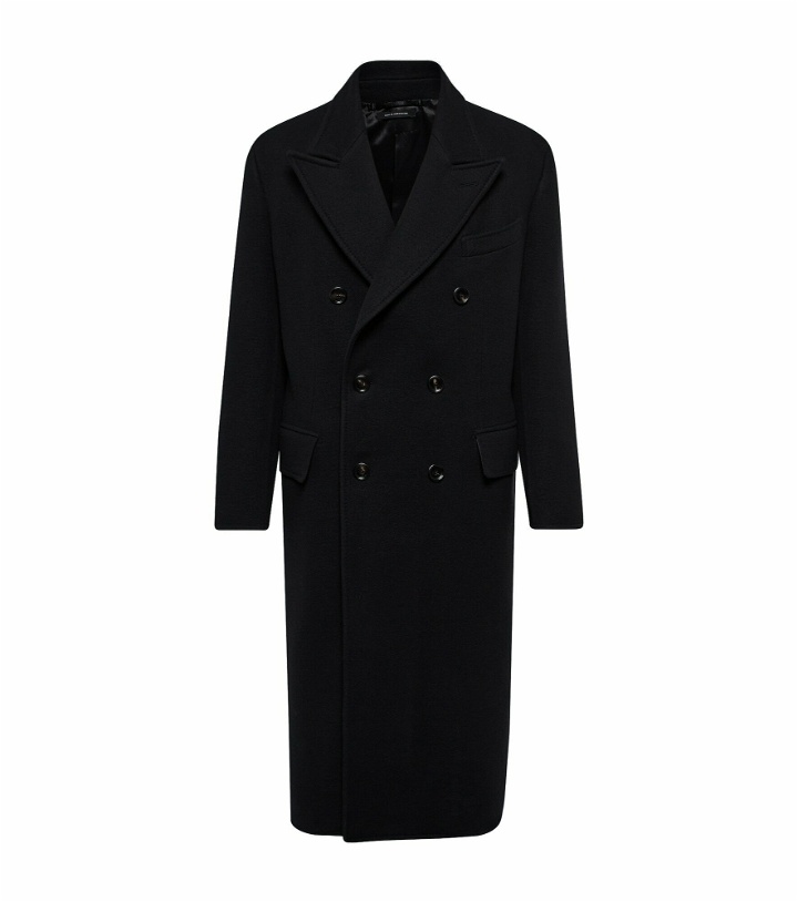 Photo: Tom Ford - Double-breasted cashmere coat