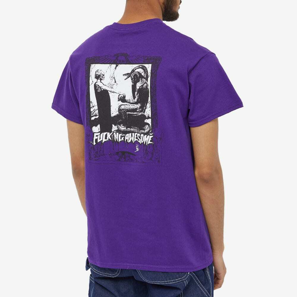 Fucking Awesome Men's Quantum Leap T-Shirt in Violet Fucking Awesome