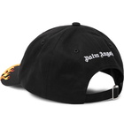 Palm Angels - Embroidered Cotton-Twill Baseball Cap - Black