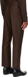 Ferragamo Brown Tailored Trousers