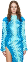 Chet Lo Blue Maul Turtleneck