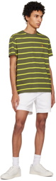Polo Ralph Lauren Khaki & Yellow Striped T-Shirt