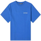 Cole Buxton Men's Classic Embroidery T-Shirt in Cobalt