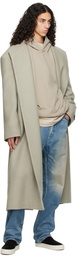 Fear of God Gray Stand Collar Coat