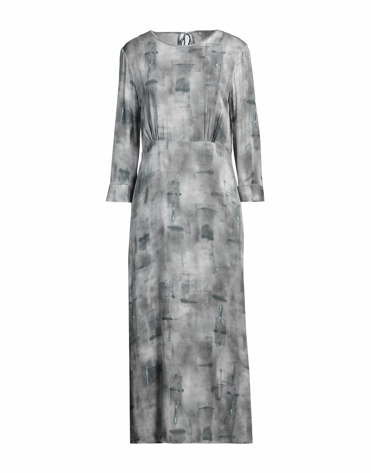 Peserico Womens Midi dress in Grey