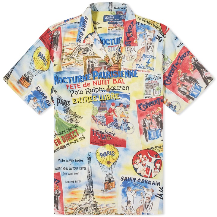 Photo: Polo Ralph Lauren Men's Printed Vacation Shirt in City Of Light