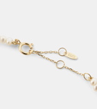 Persée Gradient 18kt gold necklace with diamond and pearls