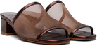 Maryam Nassir Zadeh Brown Sophie Heeled Sandals