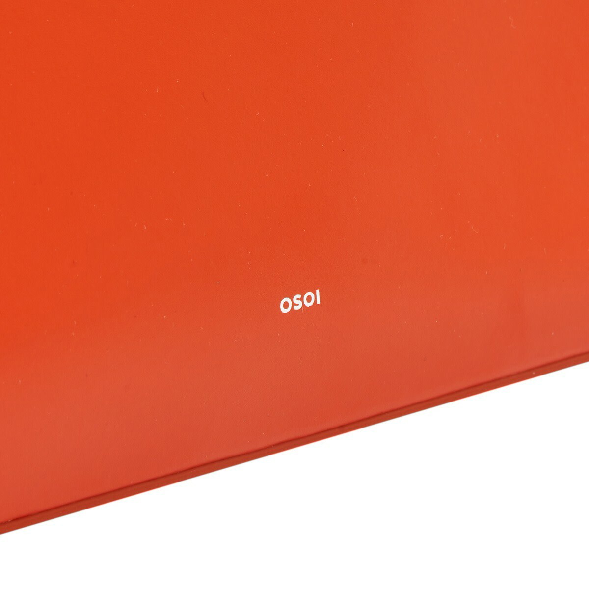 Osoi Folder brot bag smooth carrot red leather