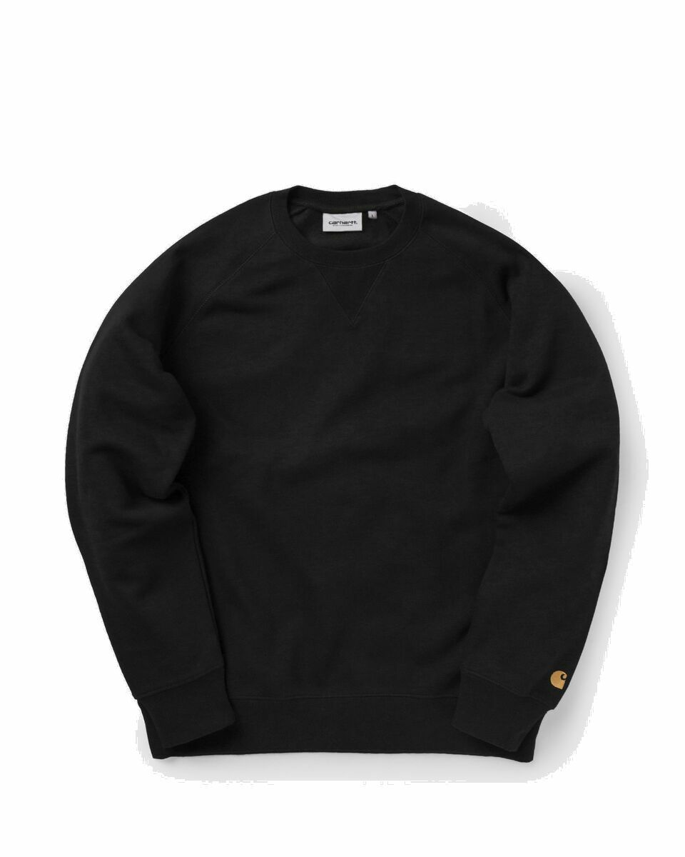 Photo: Carhartt Wip Chase Sweatshirt Black - Mens - Sweatshirts