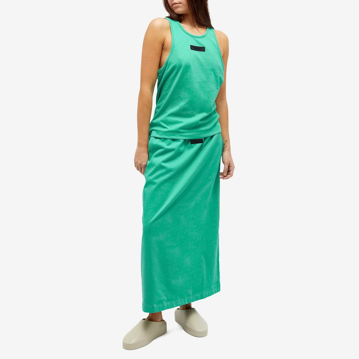 Fear of God ESSENTIALS Women's Tank Top in Mint Leaf