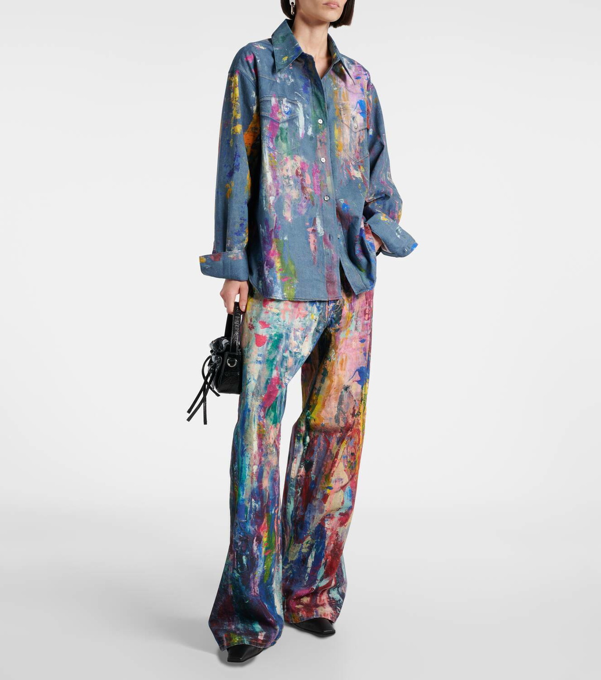 【送料&関税込】Acne Studios Trompe Loeil Swimwear Acne Studios Trompe-Loeil-Printed-Swimsut-Set | antonioli