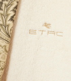 Etro Bloom cotton terry bathrobe